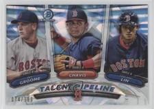 2018 Bowman Talent Pipeline Atomic Refractor /150 Tzu-Wei Lin Michael Chavis ms9