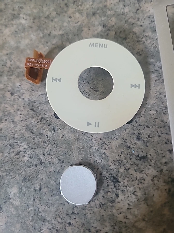 Apple iPod Classic Replacement Silver Face Plate and Clickwheel Button 6/7th Gen - Image 3 of 4