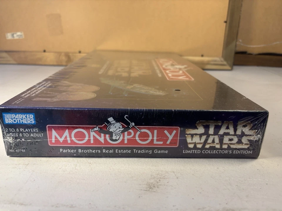 Monopoly Star Wars Limited Collector's Edition - 1996- Complete NEW SEALED - Image 2 of 4