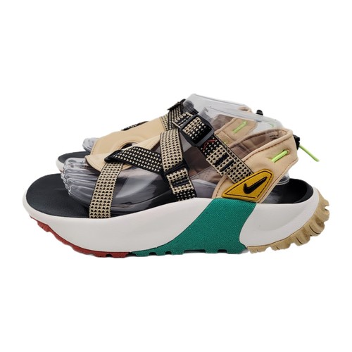 Nike Oneonta Men's Trail Sandal Size 8 Beige Black Green - Picture 3 of 11