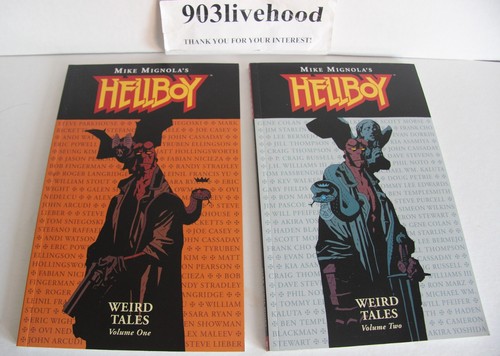 DARK HORSE HELLBOY WEIRD TALES VOL 1 & 2 TPB TRADE GRAPHIC GN SET MIGNOLA UTILISÉ