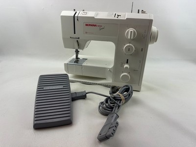 Bernina 1000 Special Sewing Machine Swiss Made Tested w Foot Pedal
