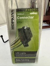 Hopkins (48055) 4-Wire Flat Connector Vehicle To Trailer Wiring Connector