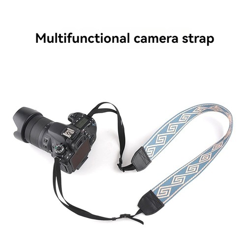 Adjustable Camera Strap Vintage Adjustable Neck Shoulder for DSLR4845 - Picture 2 of 7