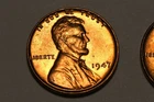 1947-P Lincoln Wheat Cent Penny GEM RED BU From an Original Bank Roll