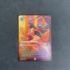 Disney Lorcana Pocahontas  Meeko ENCHANTED 227/207 Attack of the Vine