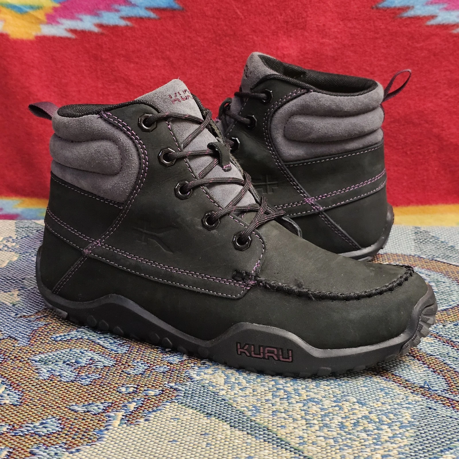 Kuru Quest Womens Size 9 Outdoor Walking Leather Camp Hiking Lace Up Boots
Opens in a new window or