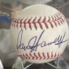 David Hasselhoff Rawlings MLB Baseball Signed BAS Beckett Witnessed Auth W61630
