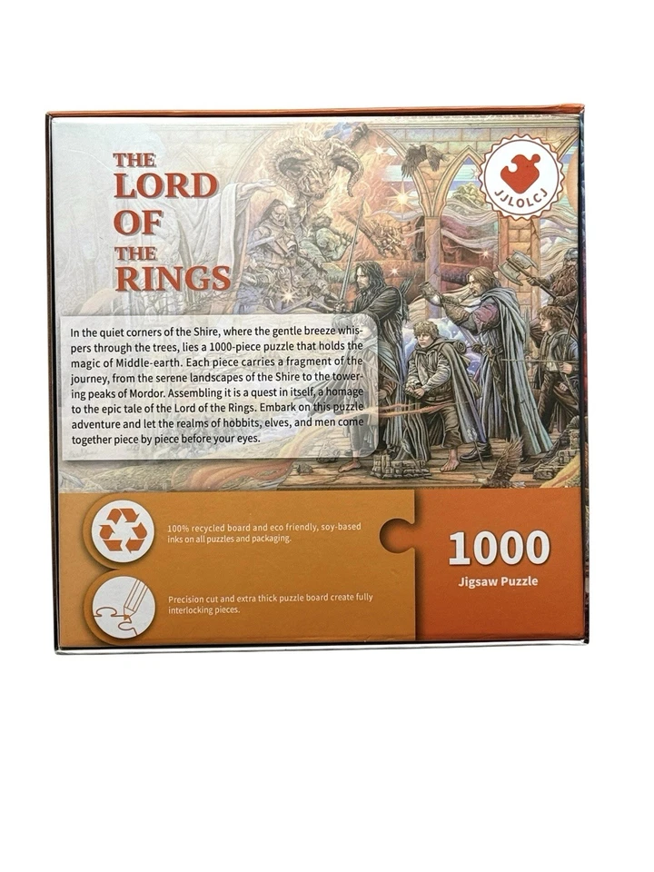 The Lord Of The Rings The Fellowship Of The Ring Puzzle 1000 Pcs, New/Open Box - Image 2 of 4