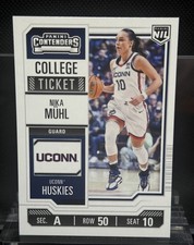 2024-25 Panini University of Connecticut - College Contenders Nika Muhl #34 (RC)