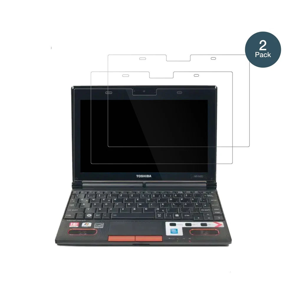 2x Screen Protector for Toshiba NB550D 10 Zoll Flexible Glass 9H dipos - Image 2 of 4