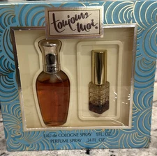 VTG Max Factor Toujours Moi Gift Set Eau De Cologne Gift Set 1 Fl Oz