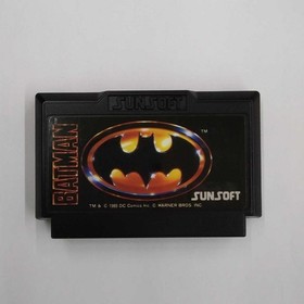 Sun Electronic Famicom Soft Batman Used
