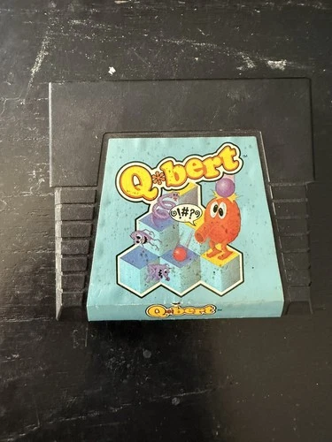 Qbert (Atari 2600, 1983) game only. Working.