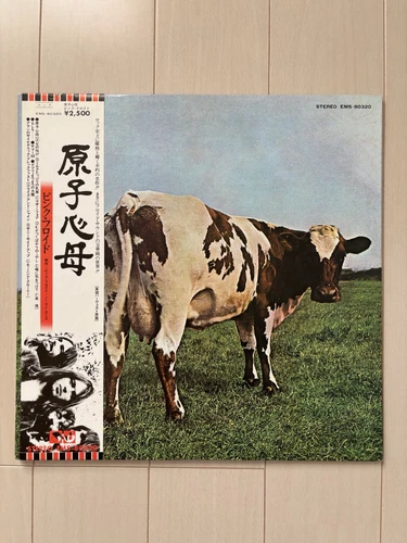 PINK FLOYD (VINYL RECORD LP 1974) ATOM HEART MOTHER, EMS-80320, VG+ WITH OBI