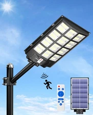 Outdoor Street Lamps Dusk To Dawn Super Bright LED Motion Sensing Solar Lights
