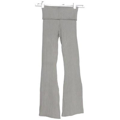 H&M, Hose, Größe: 146, Grün, Polyamid/Viskose, Sonstiges, Rippenstrick #jPL