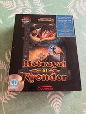 Vintage Betrayal at Krondor PC  by Dynamix-Sierra 1994 COMPLETE CIB