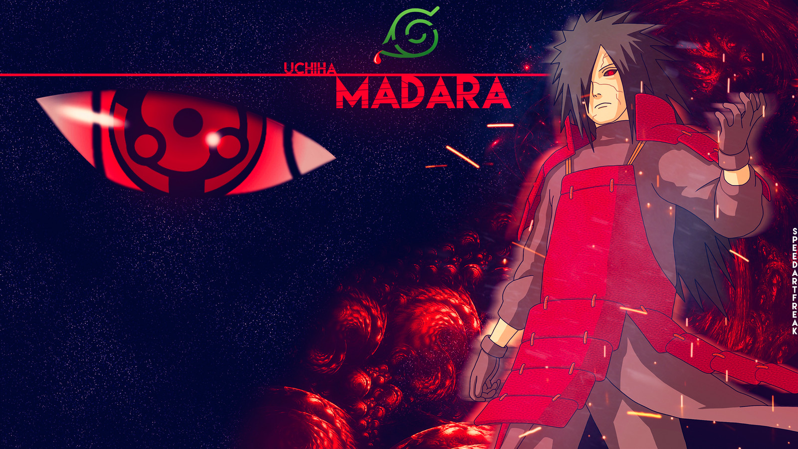 Anime uchiha madara sharingan eterno mangekyou konoha alfombrilla de juego personalizada escritorio