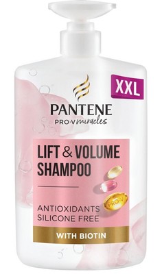 Pantene Biotin & Rosenwasser Haarverdichtung Shampoo 1L - GRATIS AM NÄCHSTEN TAG  