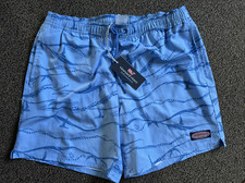 VINEYARD VINES BOYS PRINTED CHAPPY SWIM TRUNKS LARGE NWT L NEW