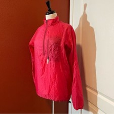 Battenwear Men's SS15 Packable Windstopper Red Lightweight Windbreaker Jacket