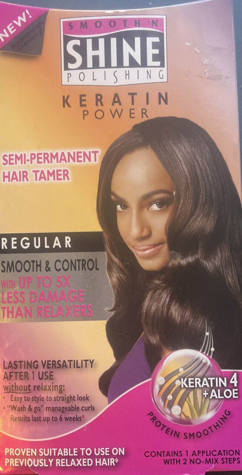Smooth N Shine Polishing Keratin Power Semi-Permanent Hair Tamer Kit -  REGULAR | eBay