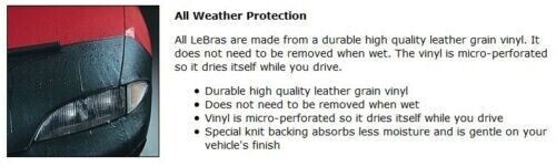 Lebra Front End Mask Bra Cover for Nissan Pathfinder 2017 2018 2019 2020 - Picture 6 of 8