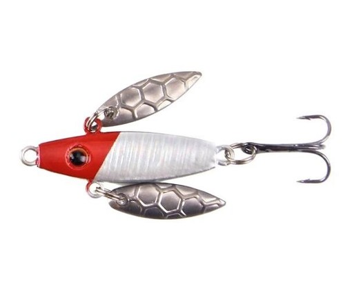 8PCS Winter Ice Fishing Lures Luminous 7.2g Metal Jig Spoons Glow Swimbait Baits - Picture 5 of 30