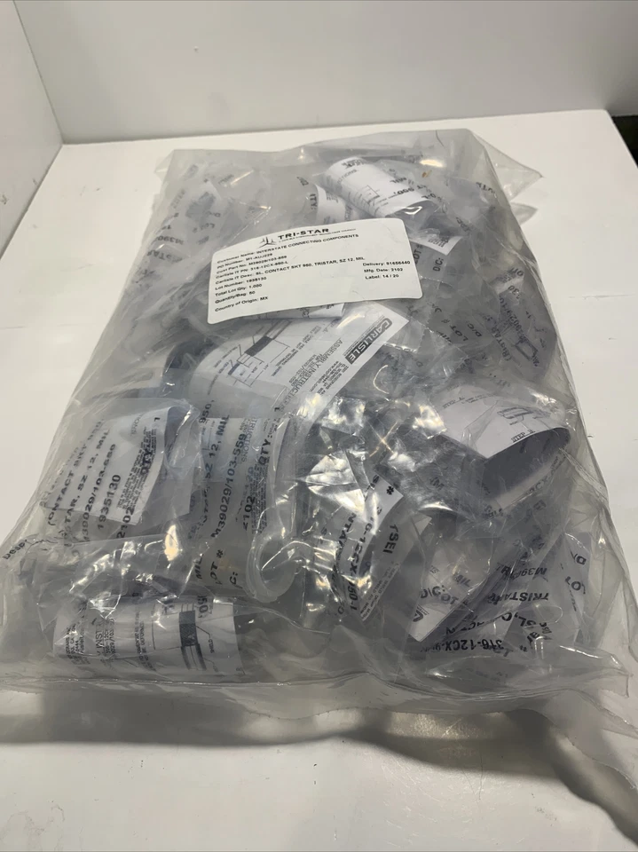Bag of 50 - Tri-Star M39029/103-559 Carsile 316-12CX-950-L Contact 12 GA Coax - Image 2 of 4