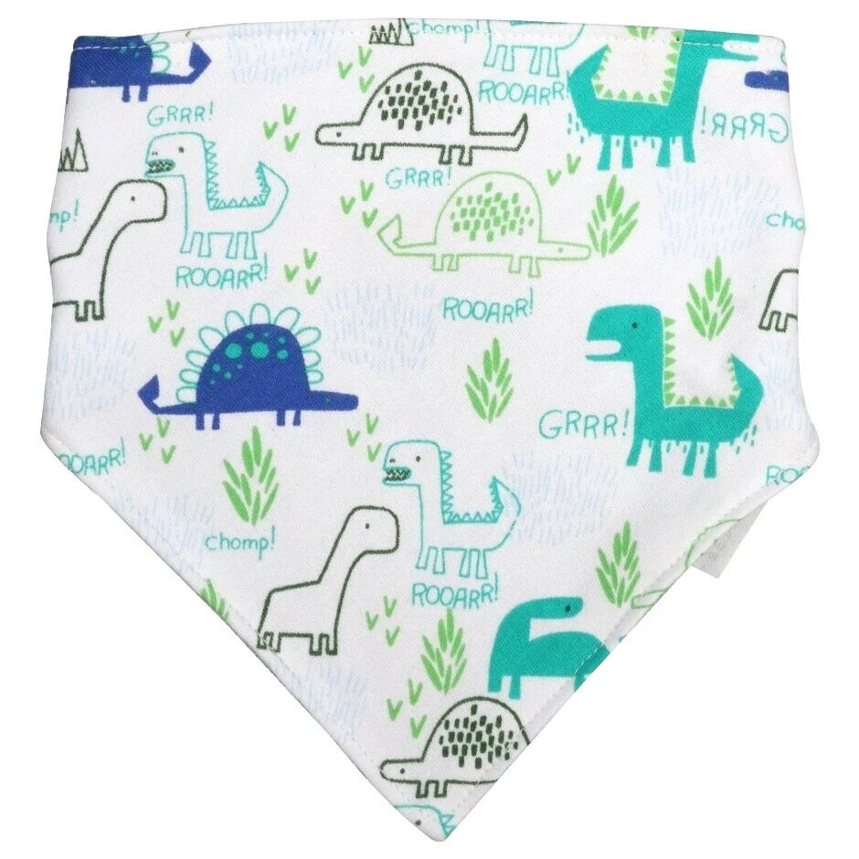 Babador de Bebê de Algodão Branco/Babadores Bandana e Paninhos de Boca para bebês