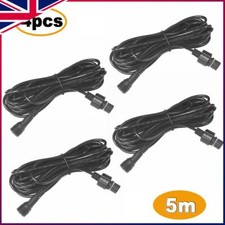 Waterproof Extension Cable, 5M Anti-Corrosion Extension Lead for Garden Lights