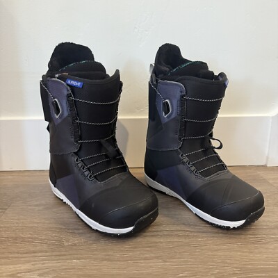 2024 Women's Burton Supreme Snowboard Boots, Size 7, Only Worn 3x