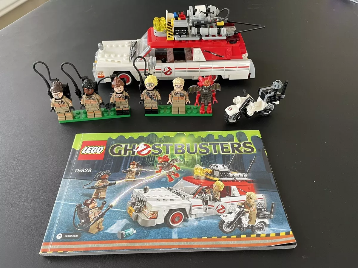 LEGO 75828 Cazafantasmas Ecto 1 y 2 100 Completo con Manual Adulto Propiedad Usada en Excelente Condici n