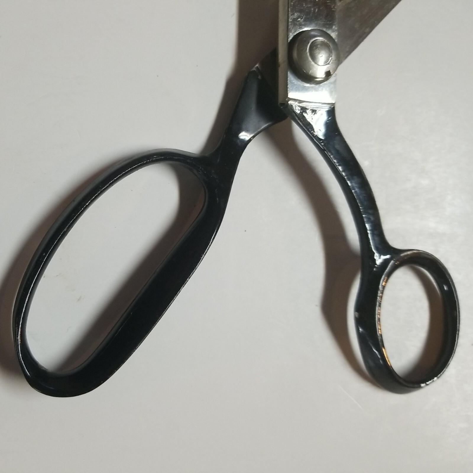 WISS Pinking Shears Scissors💥 Dressmaker CB9 Newark USA Vintage Black