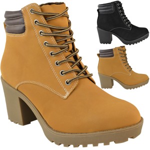 high heel work boots