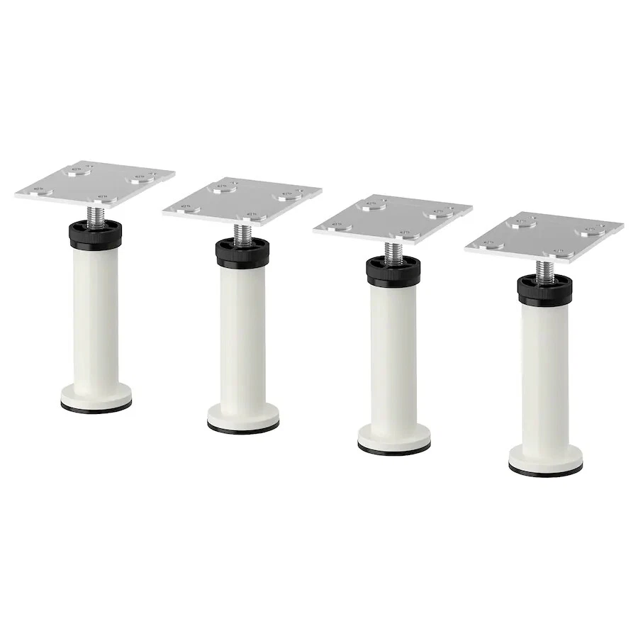 IKEA CAPITA White Steel Legs 4 5