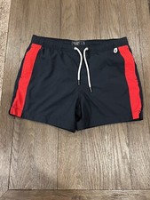 Mens Abercrombie  Fitch Blue Swimsuit Trunks Board Shorts Small