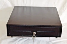 MMF 225-1516442-04 Cash Drawer - Black - 2 Keys - Used