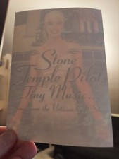 Stone Temple Pilots "Tiny Music" RARE PROMO ONLY Window cling / sticker - NEW !