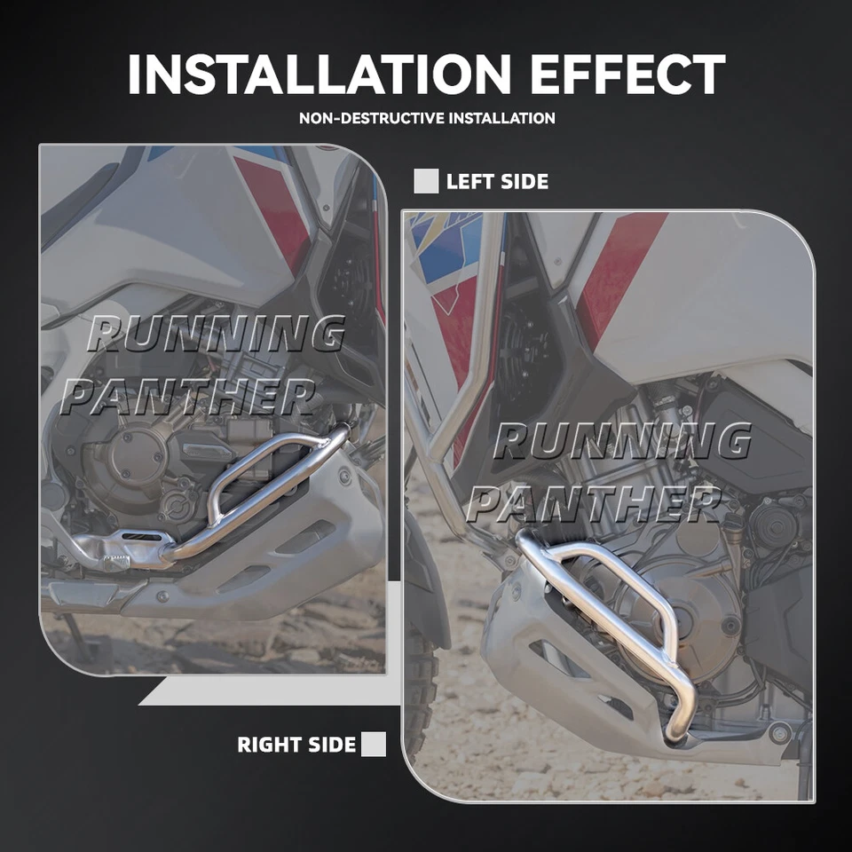 For HONDA CRF1100 CRF1100L Adventure ADV Sport Engine Guard Crash Highway Bars - Image 3 of 4