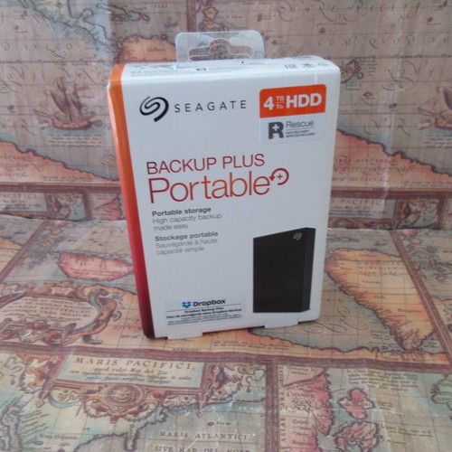 ~NEW SEALED~ Seagate Backup Plus Portable 4TB External Hard Drive HDD
