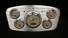 1933 1934 Ford Car 5 Gauge Dash Cluster Tan
