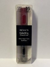 Revlon Colorstay Overtime W/ SoftFlex Lipcolor, 010 Non-Stop Cherry, NOS