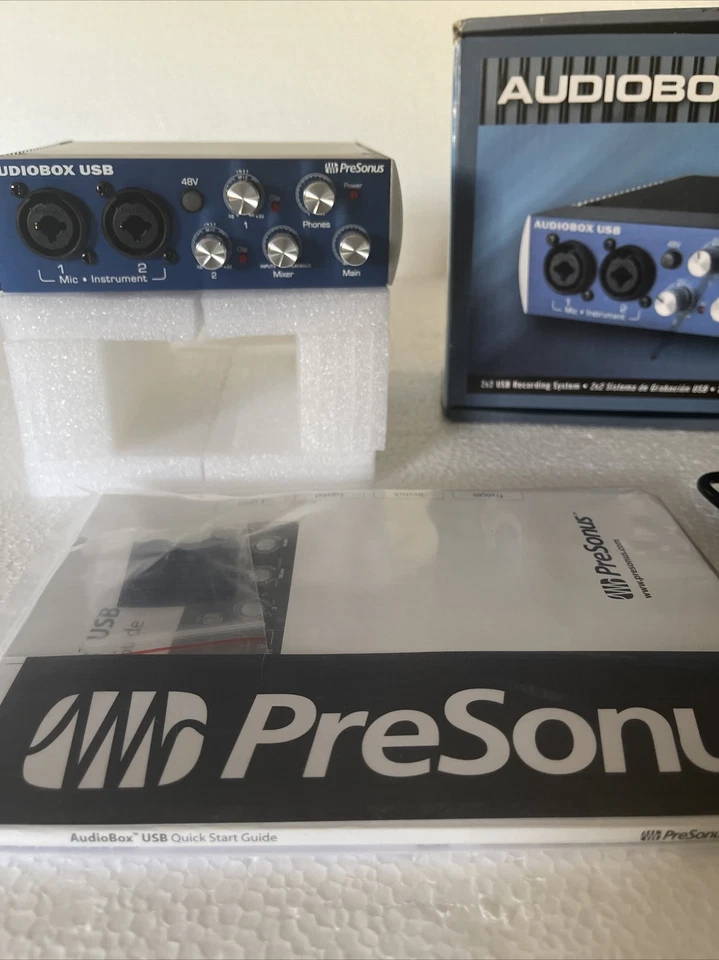 PRESONUS AUDIOBOX USB 2x2 Audio 2.0 Recording Interface - Image 4 of 4
