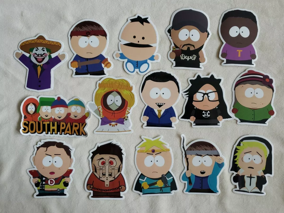 15 South Park Official Stickers Lot Chef Butters Car Decal Vinyl Stan #2