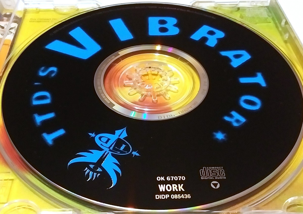 VIBRATOR TERENCE TRENT DARBY TTD MUSIC CD 1995 SONY WORK