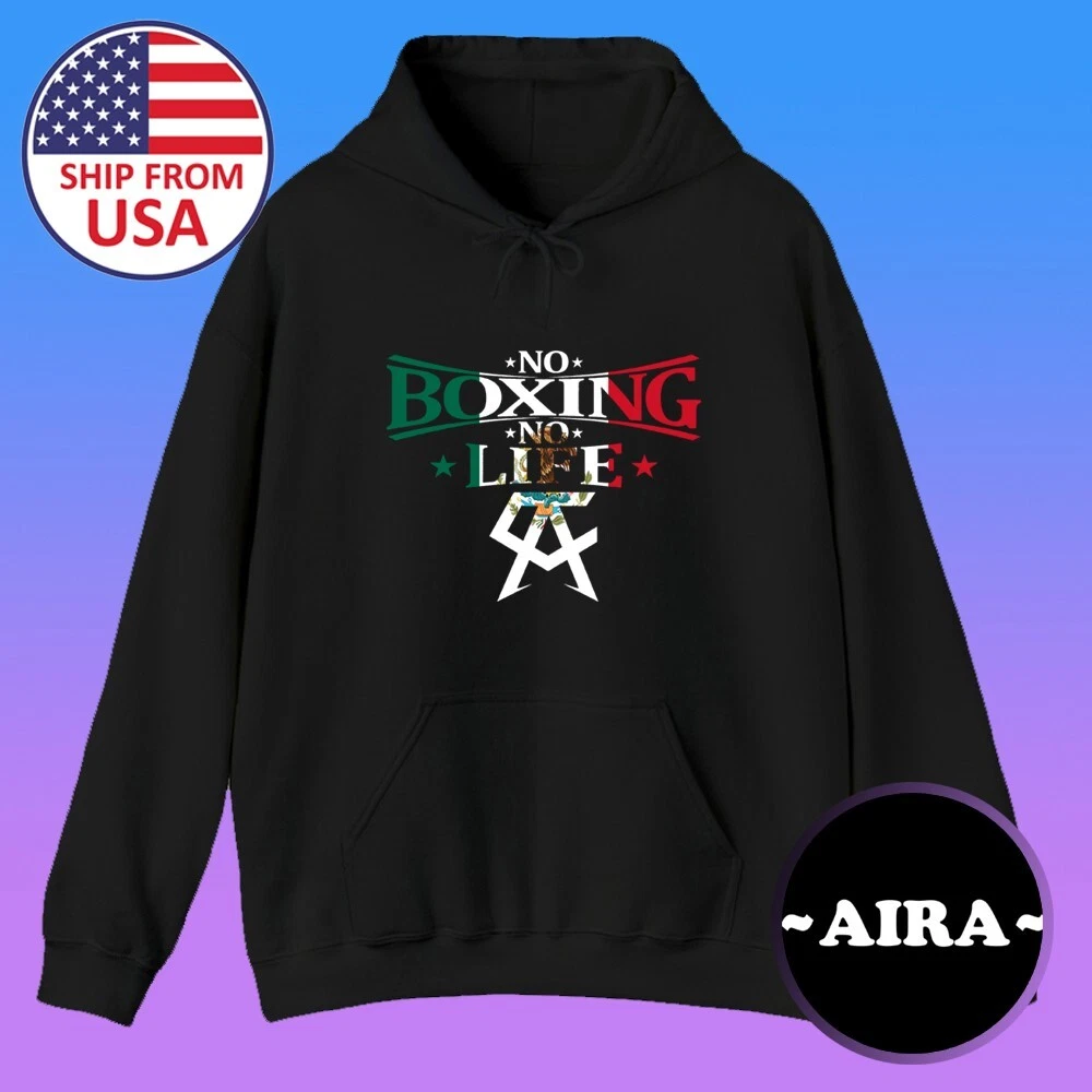 Canelo Saul Alvarez No Boxing No Life Men's Black Size S to 3XL