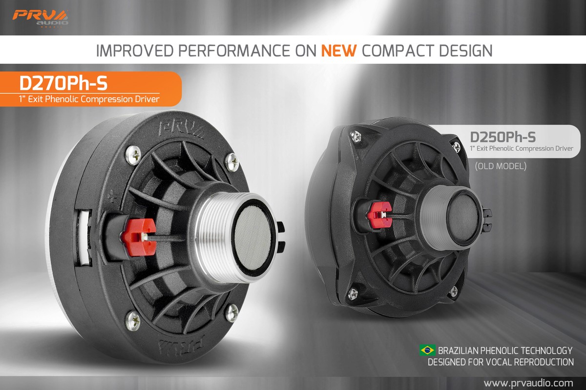 2x PRV Audio D270Ph-S 1