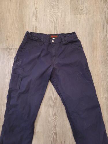 DriFire FR Canvas CARGO PANTS Size 32x30 Regular Westex Ultrasoft Blue - Picture 2 of 8